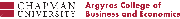Chapman University, Argyros College of Business & Economics Logo